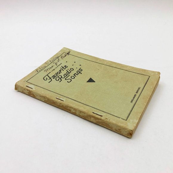 Favorite Radio Songs by Virgil O. Stamps, 1937 Enlarged Edition - Picture 5 of 6